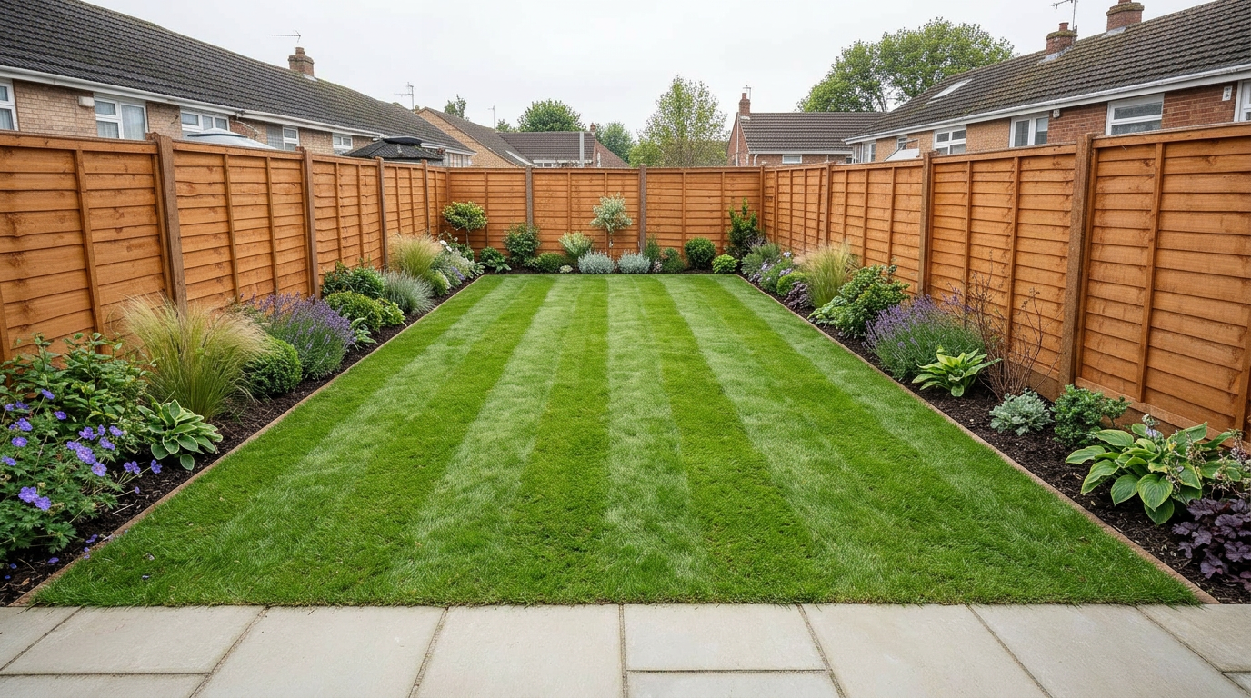 Garden restoration in Bournemouth – after